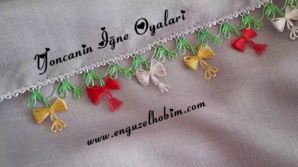 iğne oyası yazmaları
