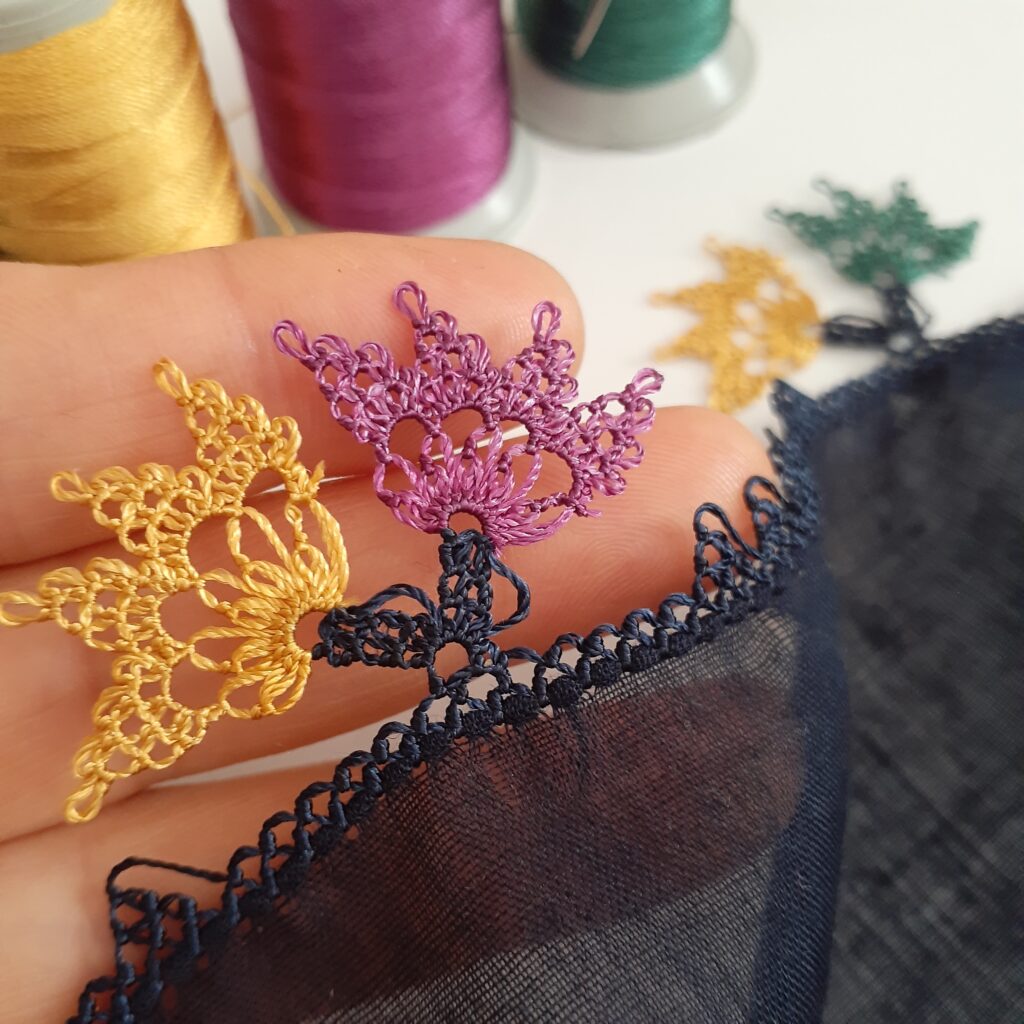iğne oyası havlu modelleri